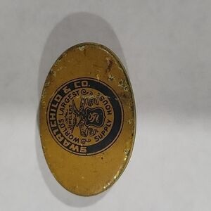 𝅺VINTAGE Swartchild & Co. Small Tin Box 